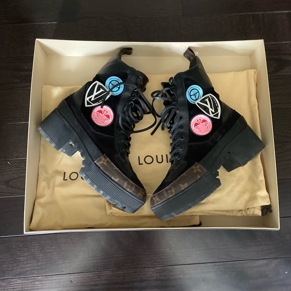 LOUIS VUITTON LAUREATE PLATFORM DESERT BOOT - Picture 3 of 10